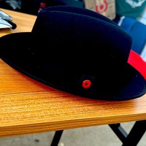 Kieth James Men’s King Fedora Black Hat size Large